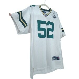 Clay Matthews Green Bay Packers #52 Football Jersey NFL Reebok Men Size 52 White